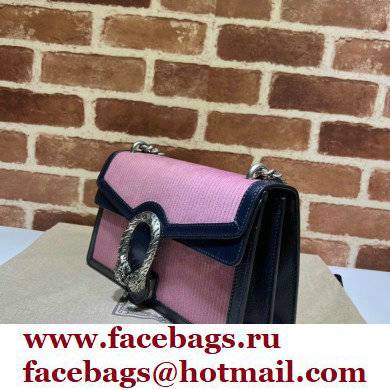 Gucci Dionysus small shoulder bag 400249 corduroy Pink 2021
