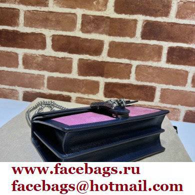 Gucci Dionysus small shoulder bag 400249 corduroy Pink 2021 - Click Image to Close
