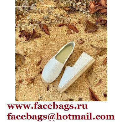 Gucci GG Leather Espadrilles White 2022 - Click Image to Close