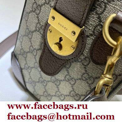 Gucci GG small duffel bag with Web 645017 2021