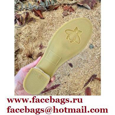 Gucci Heel 6cm Double G Leather Espadrilles Slide Sandals Pastel Pink 2022