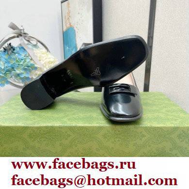 Gucci Heel 6cm Vintage Black G Pumps 2022