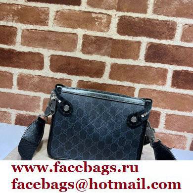 Gucci Messenger bag with Interlocking G 674164 Black 2021 - Click Image to Close
