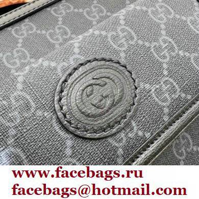 Gucci Messenger bag with Interlocking G 674164 Black 2021 - Click Image to Close