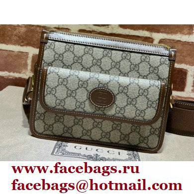 Gucci Messenger bag with Interlocking G 674164 Coffee 2021