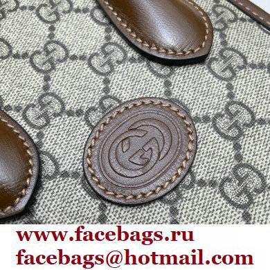 Gucci Mini tote bag with Interlocking G 671623 Coffee 2021 - Click Image to Close