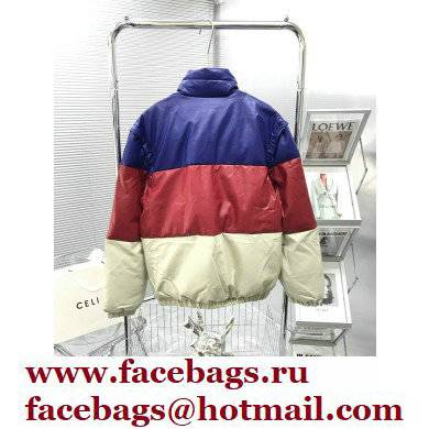 Gucci blue/red/white down jacket 2021