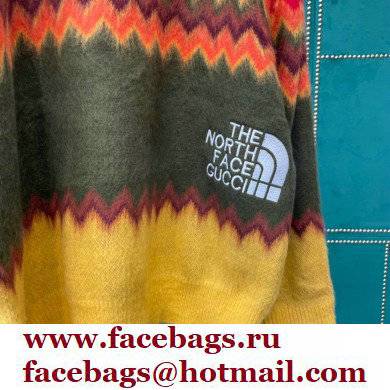 Gucci x north face wave mohair sweater 2021 - Click Image to Close