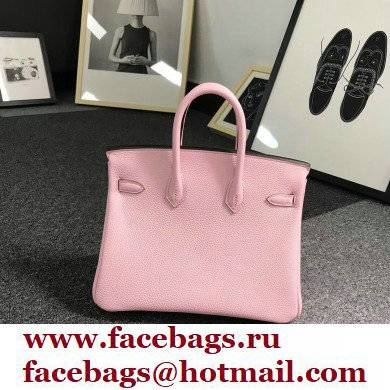 Hermes Birkin 30/35 Bag In Original togo Leather With Gold/Silver Hardware light pink