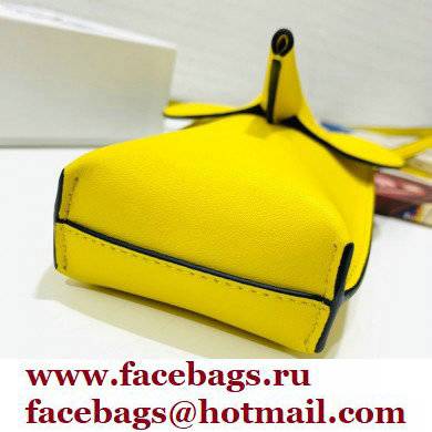 Loewe Elephant Pocket Bag in Classic Calfskin Yellow