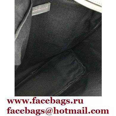 Loewe Military Backpack Bag in Soft Grained Calfskin Gray