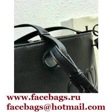 Loewe Small Anagram Tote Bag in Classic Calfskin Black