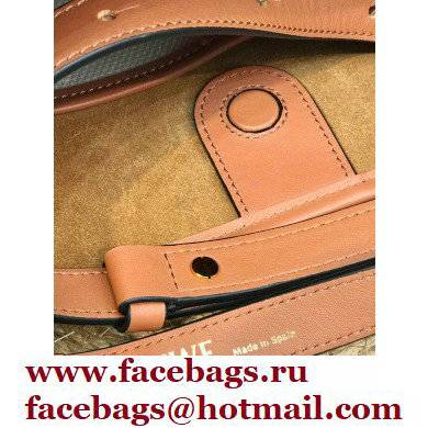 Loewe Small Hobo Anagram Bucket Bag in Jacquard and Calfskin