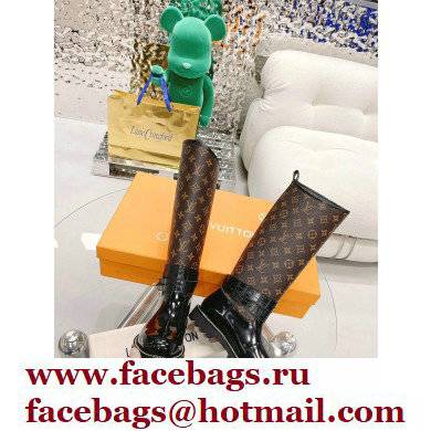 Louis Vuitton Heel 5cm Territory Flat High Ranger Boots 01 2021