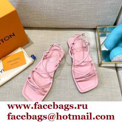 Louis Vuitton Nova Flat Sandals Pink 2021 - Click Image to Close