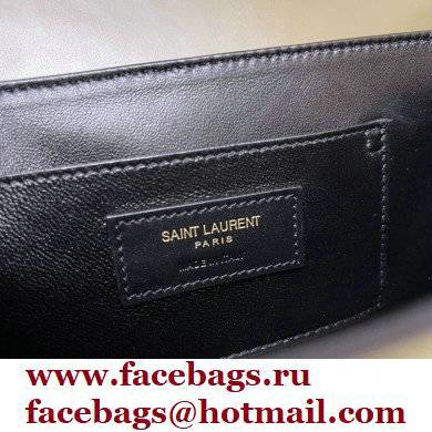 Saint Laurent Solferino Medium Satchel Bag In Box Leather 634305 Olive Green