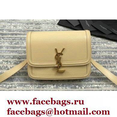 Saint Laurent Solferino Small Satchel Bag In Box Leather 634306 Beige - Click Image to Close