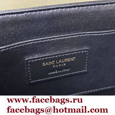 Saint Laurent Solferino Small Satchel Bag In Box Leather 634306 Olive Green - Click Image to Close