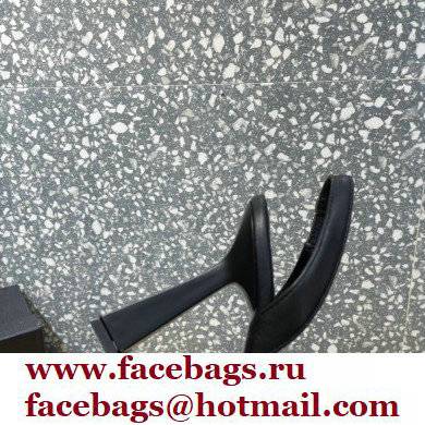 Versace Heel 11cm La Medusa Sling-back Pumps Black/Crystal 2021 - Click Image to Close