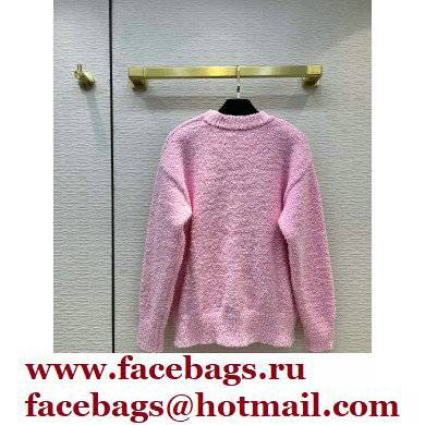chanel 2021 FALL WINTER CC LOGO SWEATER PINK - Click Image to Close