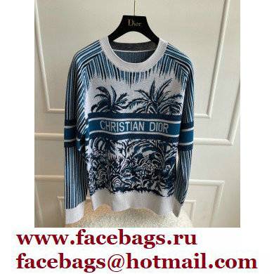 dior palms motif cashmere sweater 2021 dior palms motif cashmere sweater 2021