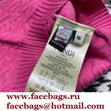 fendi knitted vest rosy 2022SS
