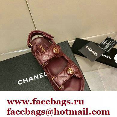 Chanel CC Logo Beach Sandals G35927 04 2022