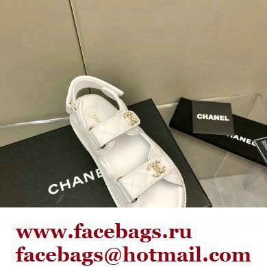 Chanel CC Logo Beach Sandals G35927 11 2022