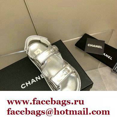 Chanel CC Logo Beach Sandals G35927 18 2022