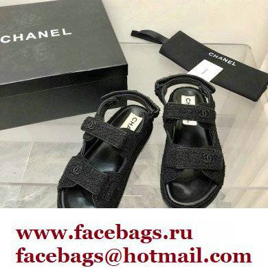 Chanel CC Logo Beach Sandals G35927 21 2022