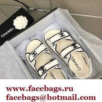 Chanel CC Logo Beach Sandals G35927 22 2022