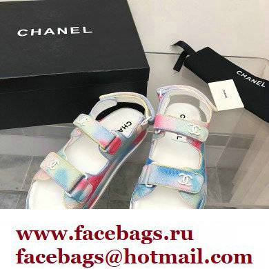 Chanel CC Logo Beach Sandals G35927 23 2022