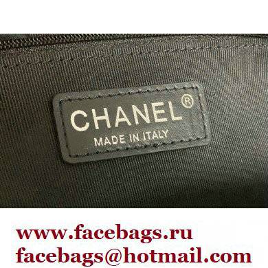 Chanel GST Shopping Tote Bag A50995 in Caviar Leather Black/Silver