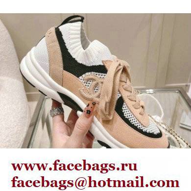 Chanel Knit and Suede Calfskin Sneakers G38750 01 2022