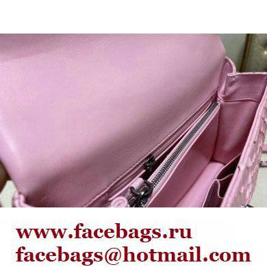 Chanel Python Coco Handle Medium Flap Bag with Top Handle 02