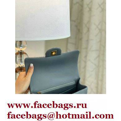 Chanel Python Coco Handle Mini Flap Bag with Top Handle 19
