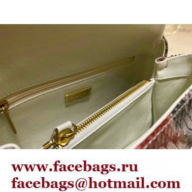 Chanel Python Coco Handle Small Flap Bag with Top Handle 01