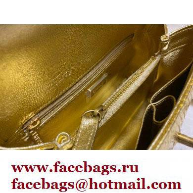Chanel Python Coco Handle Small Flap Bag with Top Handle 18