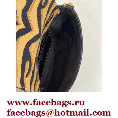 Fendi Tiger motif fabric Mini Baguette Bag 2022 - Click Image to Close