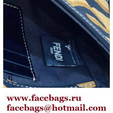 Fendi Tiger motif fabric Mini Baguette Bag 2022