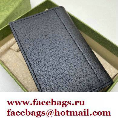 Gucci GG Marmont Card Case 547075 Black/Gold 2022