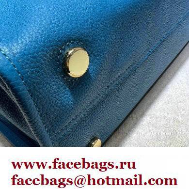 Gucci Medium/Large Tote Bag with Gucci Logo 674850 Blue 2022