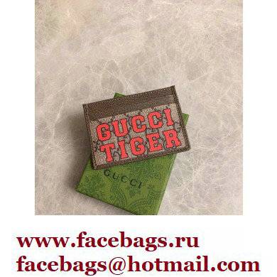 Gucci Tiger Card Case 673002 Brown 2022 - Click Image to Close