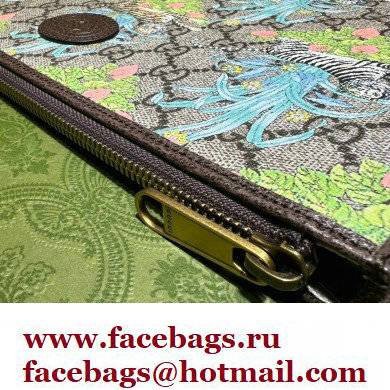 Gucci Tiger GG Pouch Cltuch Bag 688378 Flower Print 2022 - Click Image to Close