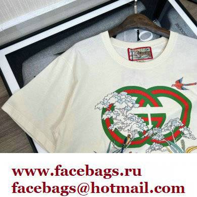 Gucci Tiger Interlocking G T-shirt white