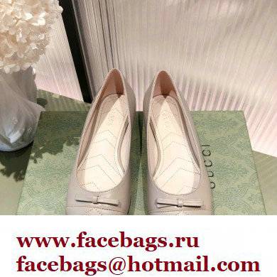 Gucci ballet flats with Double G 680878 Nude 2022 - Click Image to Close