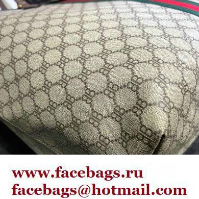 Gucci x Balenciaga The Hacker Project Large Tote Bag 680127 GG Canvas Beige 2022 - Click Image to Close