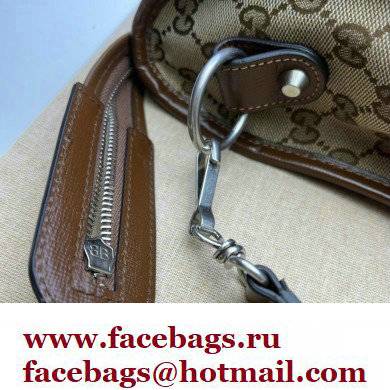 Gucci x Balenciaga The Hacker Project Medium Neo Classic Bag 681695 GG Brown 2022 - Click Image to Close