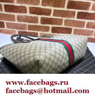 Gucci x Balenciaga The Hacker Project Medium Tote Bag 680125 GG Canvas Beige 2022 - Click Image to Close