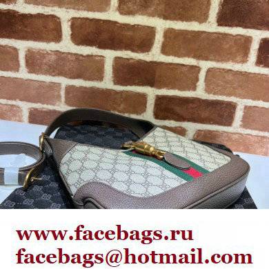 Gucci x Balenciaga The Hacker Project Small Hobo Bag 680118 GG Canvas Beige 2022